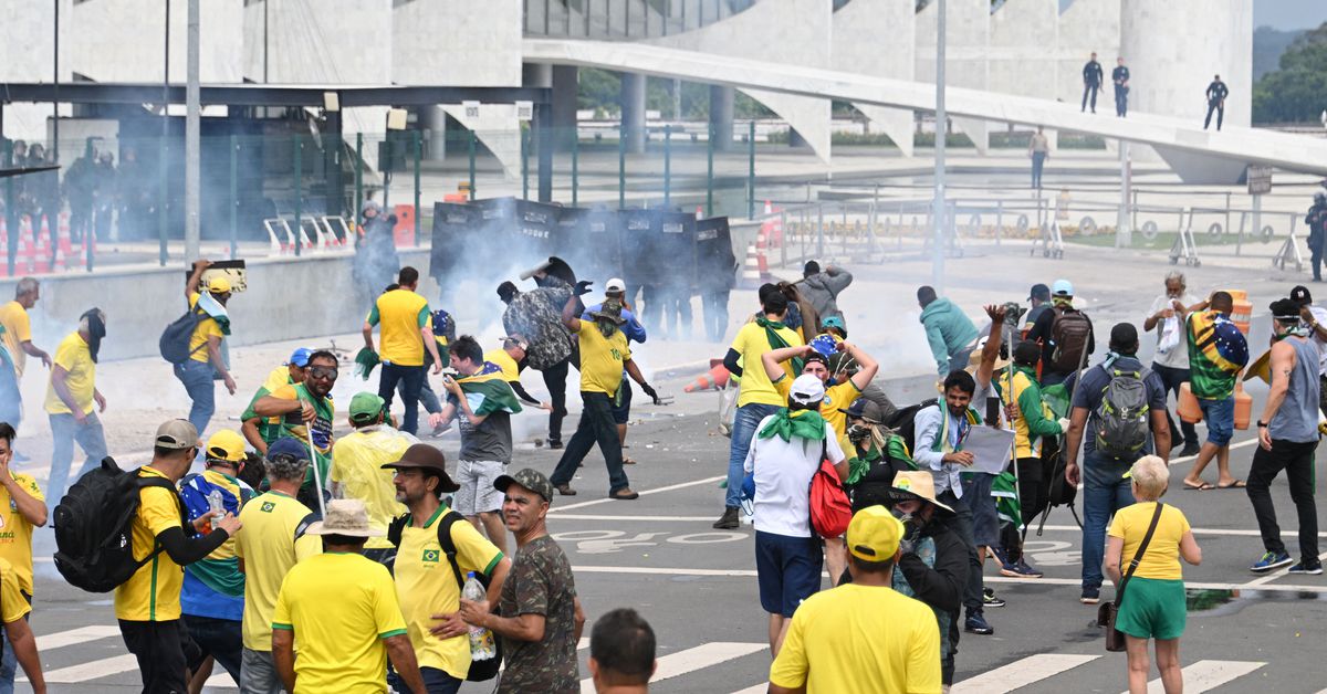 Bolsonaro supporters storm Brazil’s seat of power
