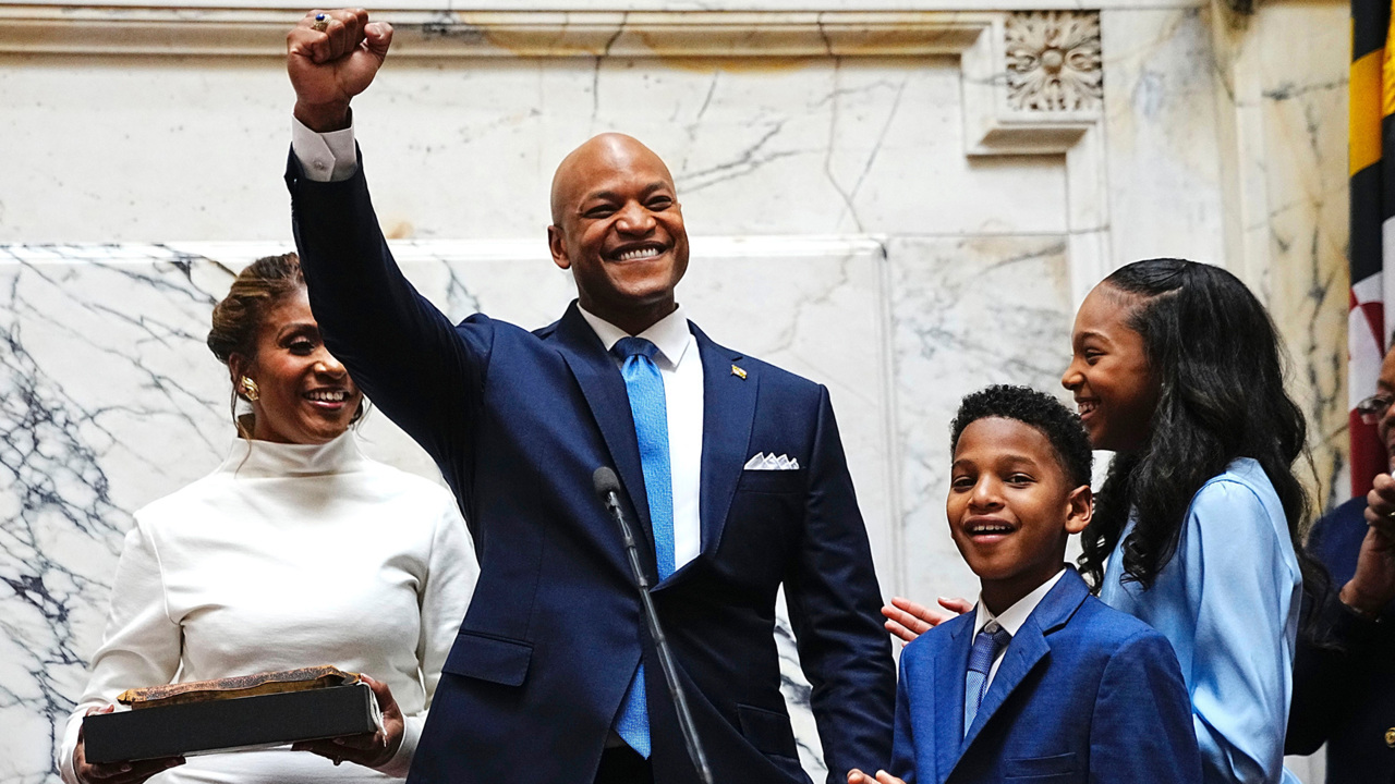 Watch: Wes Moore sworn in as Maryland’s first Black governor