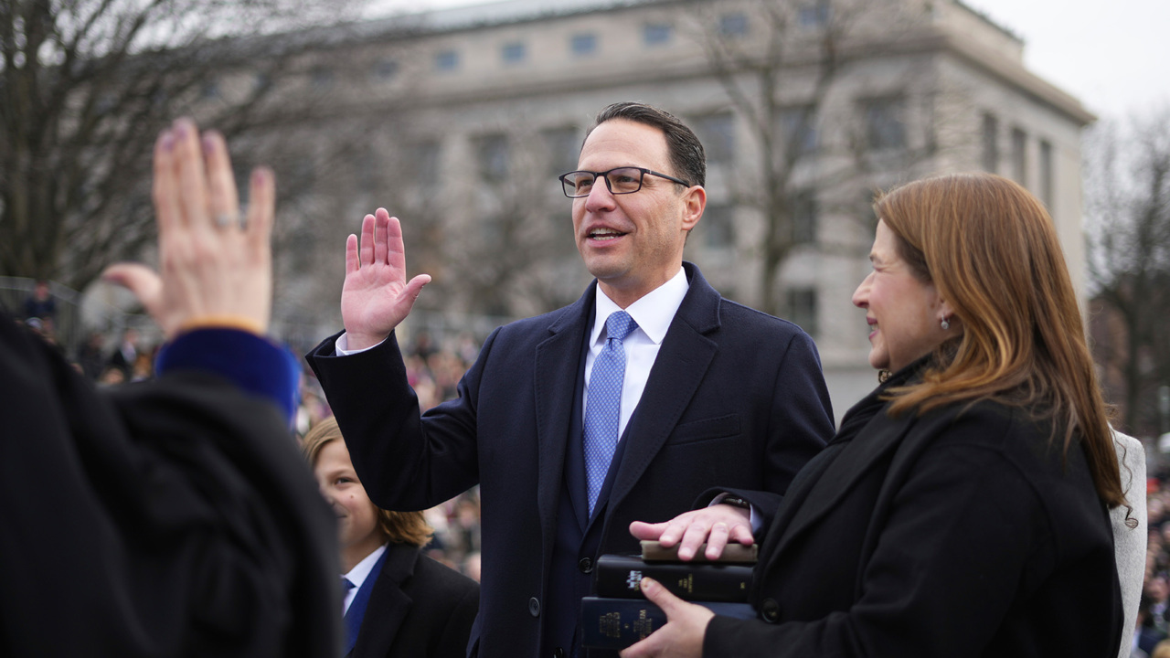‘Our system works’: Josh Shapiro sworn in as Pennsylvania governor