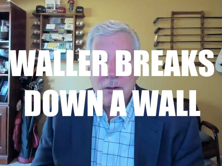 Waller breaks down a wall and other technical walls are also broken. What next in Forex?