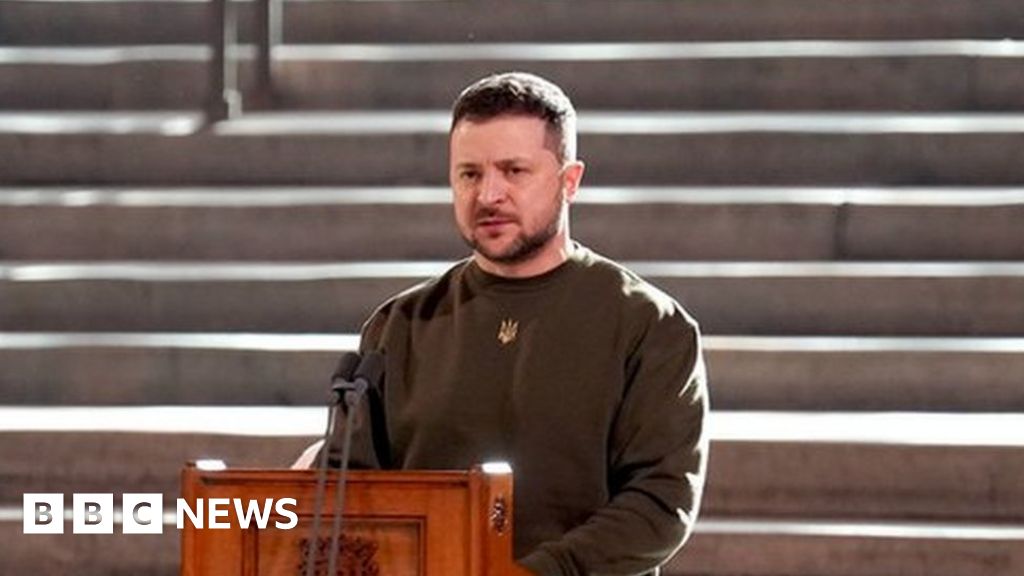 Freedom will win, Volodymyr Zelensky tells UK Parliament