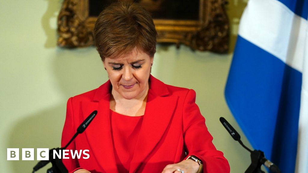 Watch: Sturgeon ‘wrestling’ with decision to resign for weeks