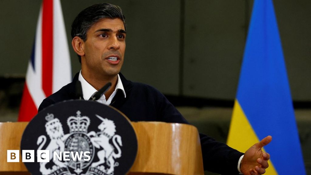 Rishi Sunak: We must double down on Ukraine military support