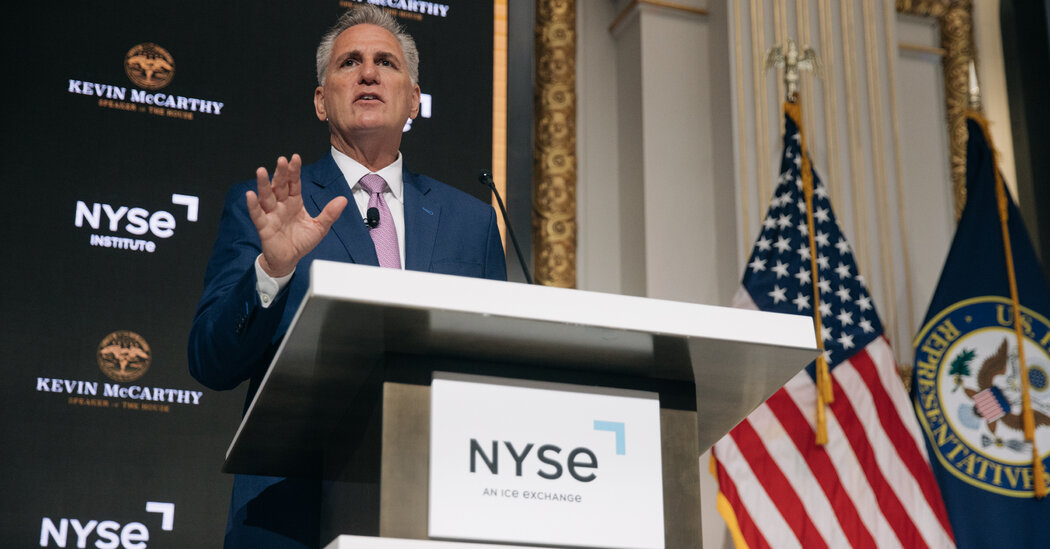 McCarthy Proposes One-Year Debt Ceiling Increase Tied to Spending Cuts