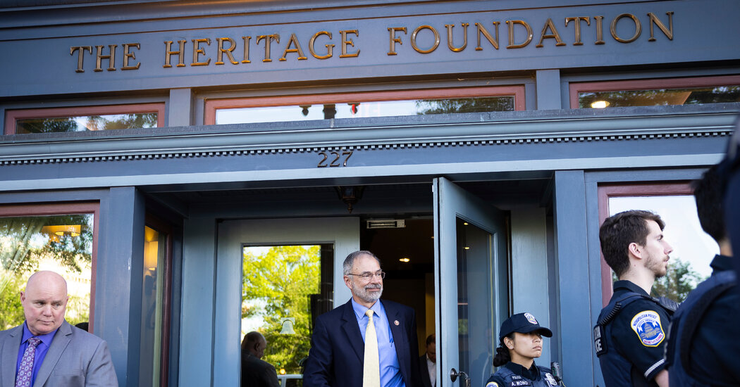 Heritage Foundation Makes Plans to Staff Next G.O.P. Administration