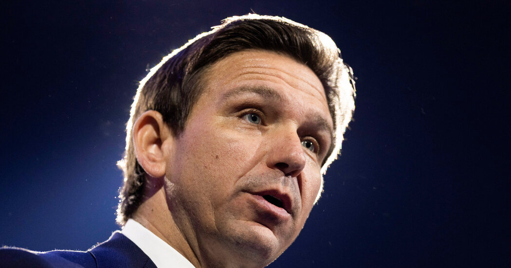 Major G.O.P. Donor’s Commitment to DeSantis Is Murkier Than Thought