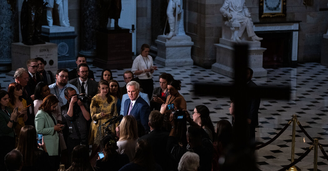 How McCarthy Kept the Right Happy on a Debt Ceiling Bill