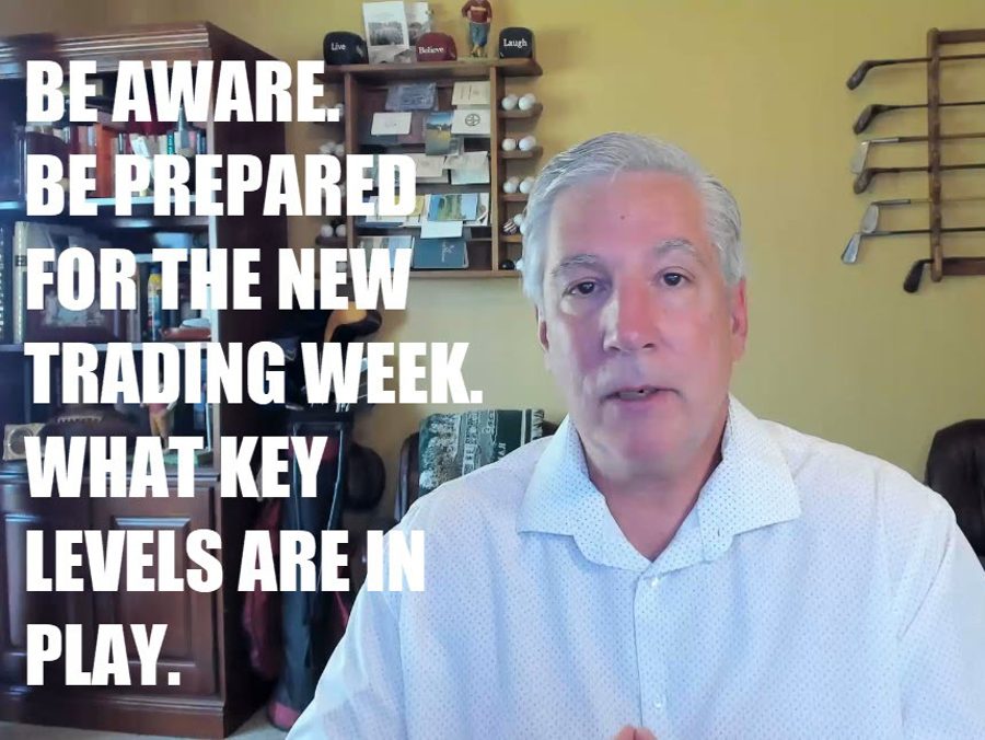 Set yourself up for the new trading week by understanding the key levels in play