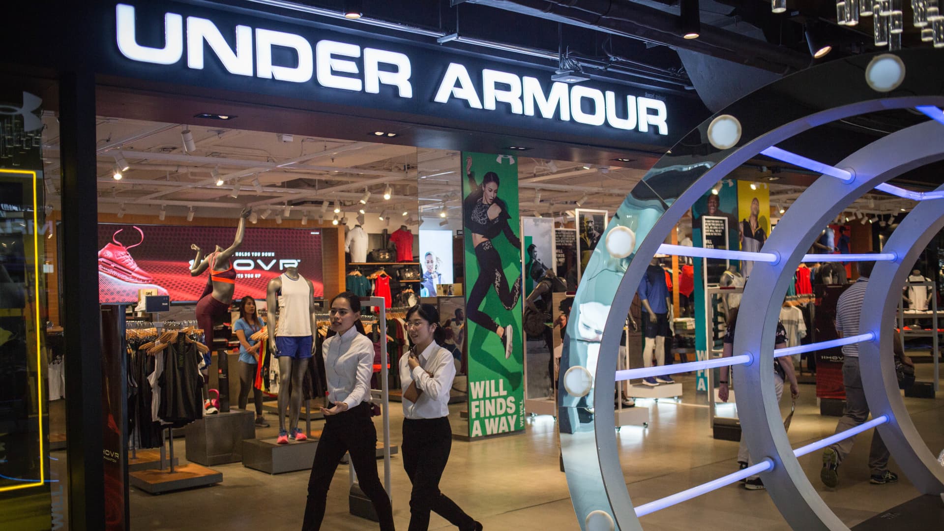 Under Armour earnings send potential warning sign on retailer profits