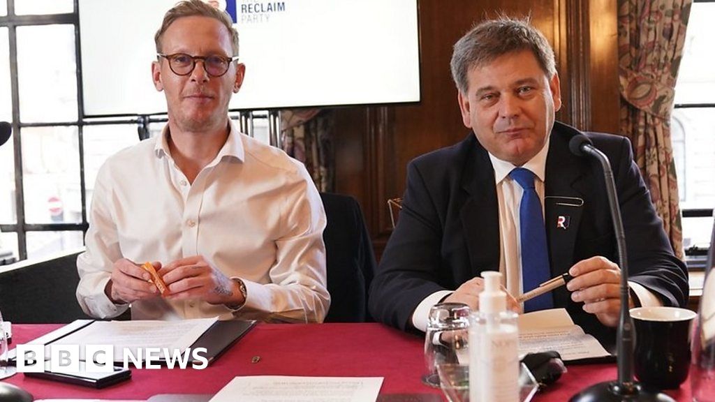 Former Conservative MP Andrew Bridgen joins Reclaim Party