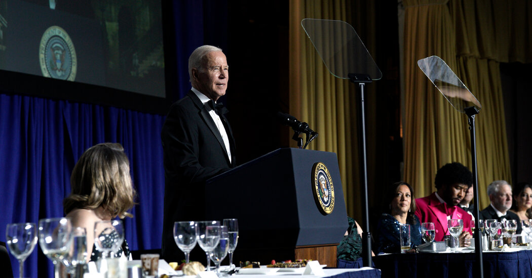 Biden Ribs News Media at Correspondents’ Dinner