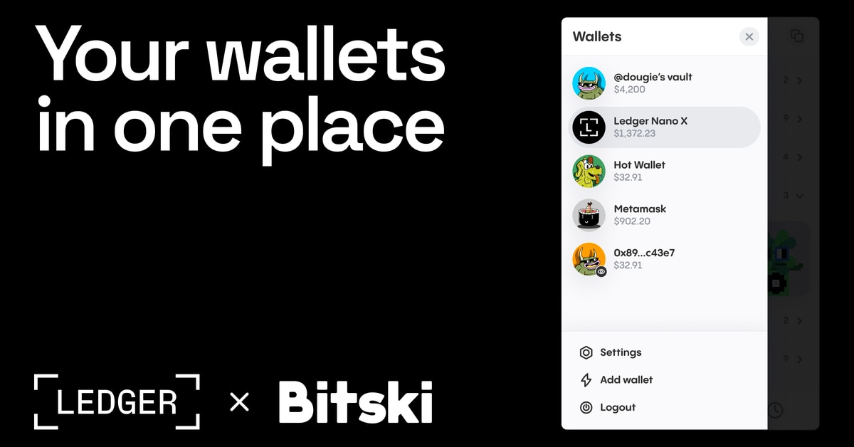 Bitski Integrates Ledger Security Into Its Browser Extension Wallet