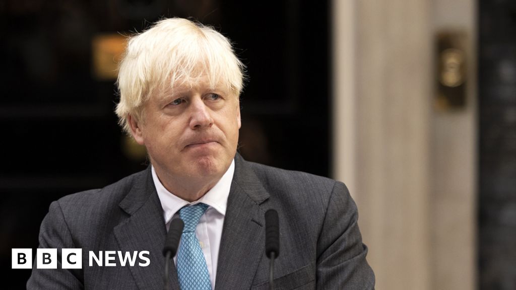 Boris Johnson: I’ve been forced out over Partygate report