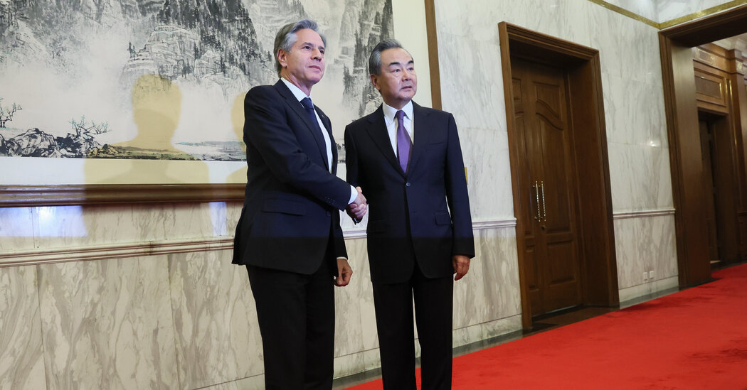 In China, Blinken Holds Talks to Restart High-Level Diplomacy