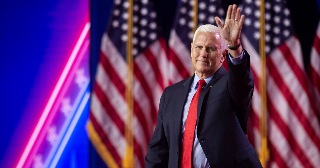 Pence Challenges 2024 Republicans to Embrace 15-Week National Abortion Ban
