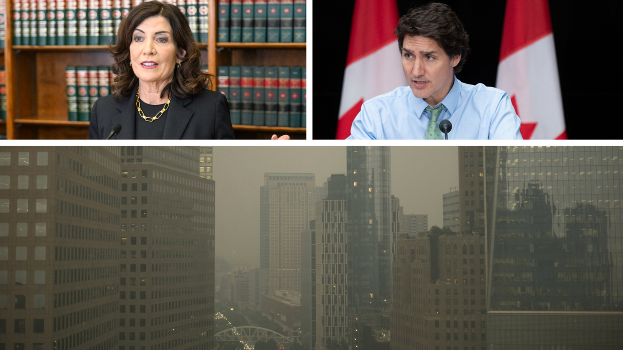Politicians react to hazardous haze from Canada to D.C.