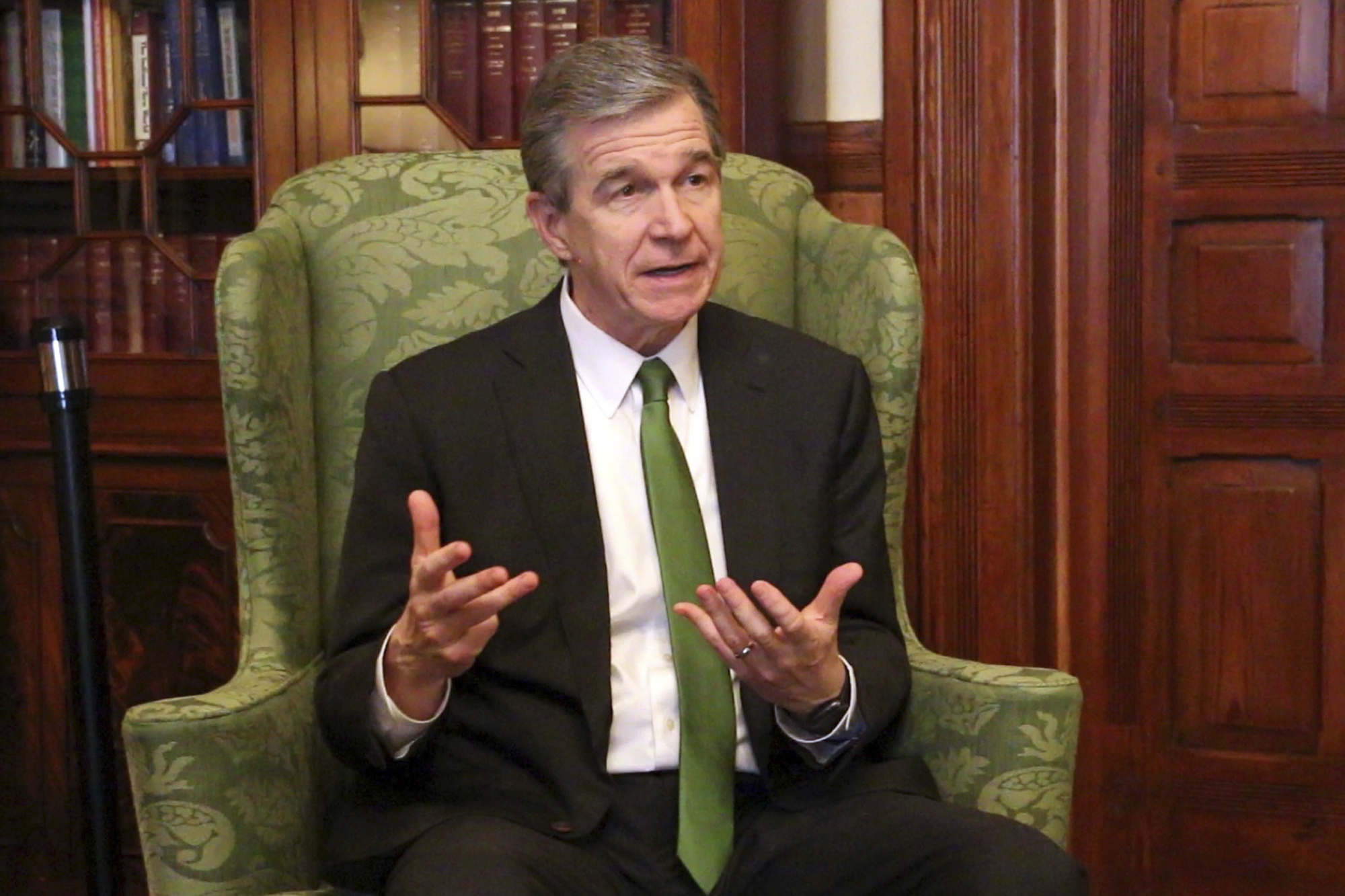 North Carolina governor slams state GOP for overturning his veto of their 12-week abortion ban