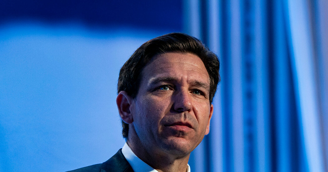 DeSantis Uses L.G.B.T.Q Issues to Attack Trump in Twitter Video