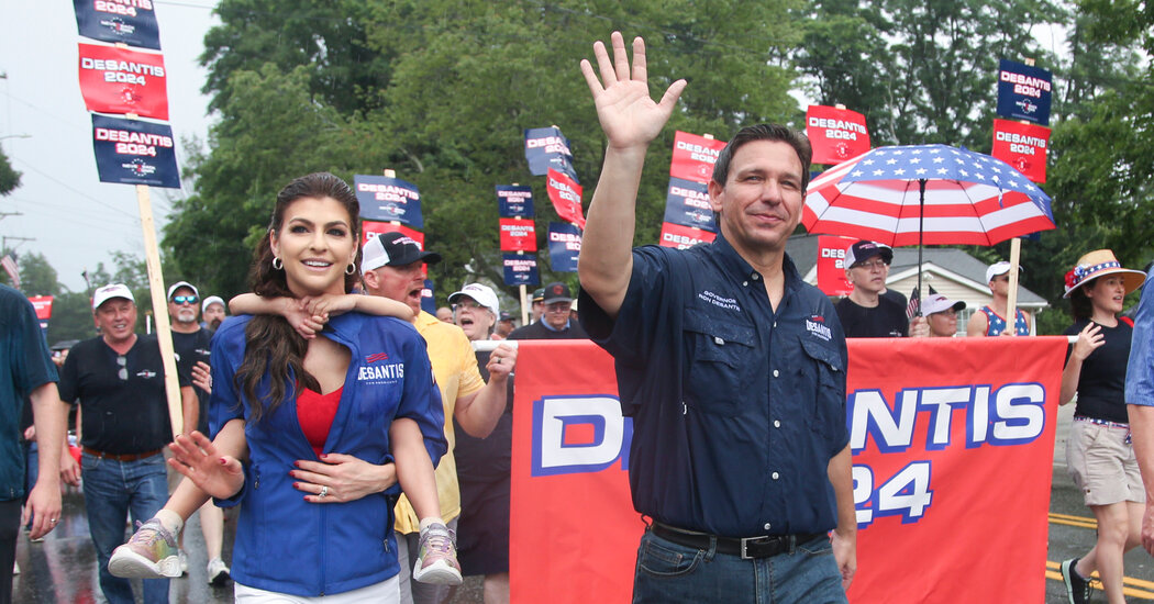 Stumping on July 4, Trump’s Rivals Pitch Themselves to Early-State Voters