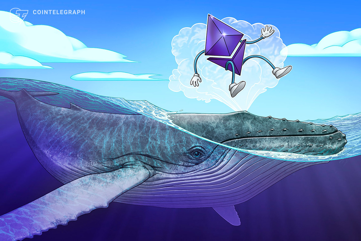 Whale reclaims $74M in ETH locked in the ENS auction
