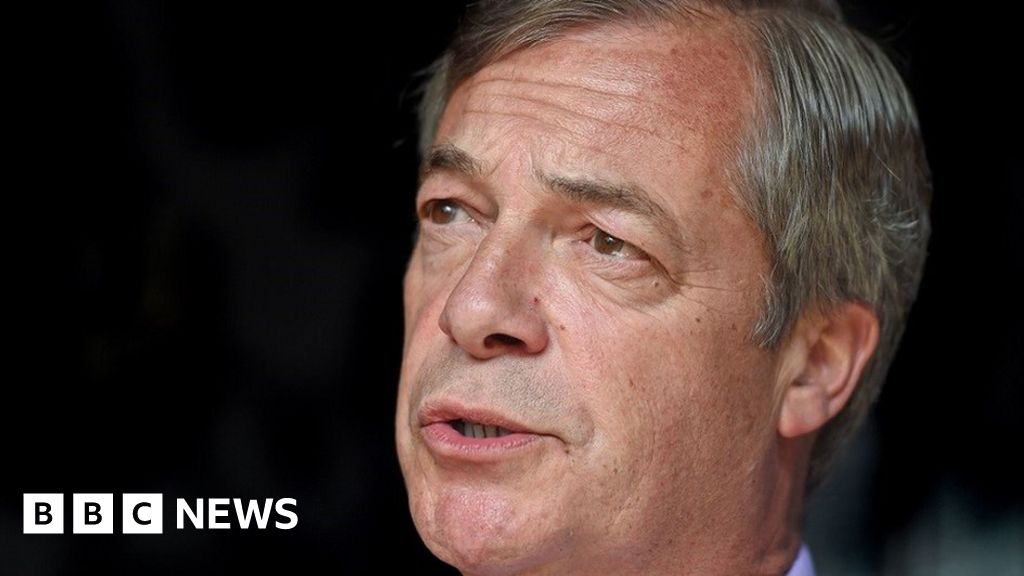 Nigel Farage bank account shut for falling below wealth limit