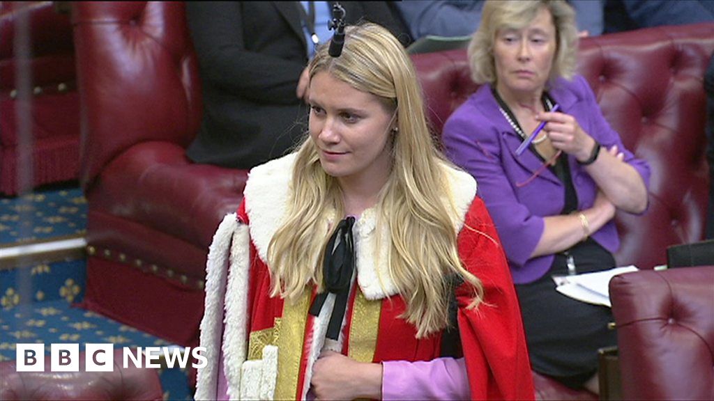 Charlotte Owen: Ex-Boris Johnson adviser joins Lords as youngest peer