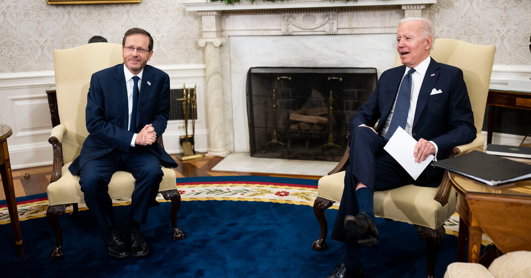 Israeli President Herzog’s White House Visit Highlights Biden’s Anger At Netanyahu