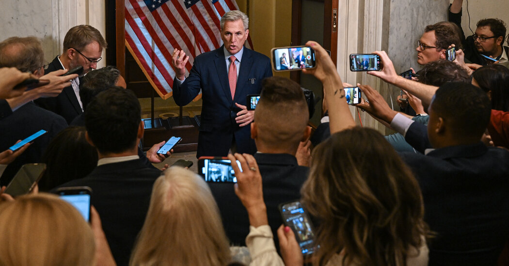 McCarthy Escalates Talk of a Biden Impeachment Inquiry
