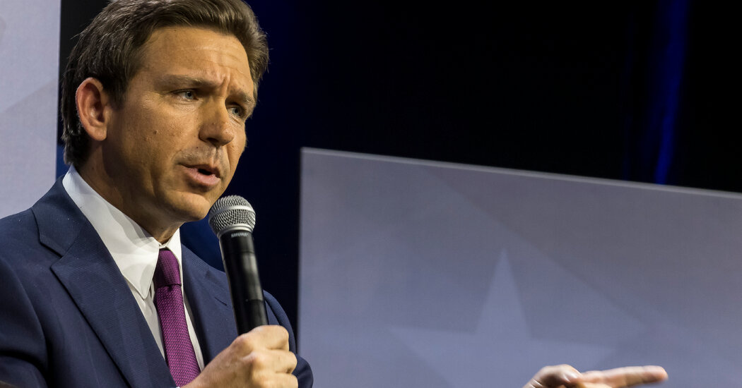 DeSantis Cuts Campaign Staff by a Third in Effort to Rein In Costs
