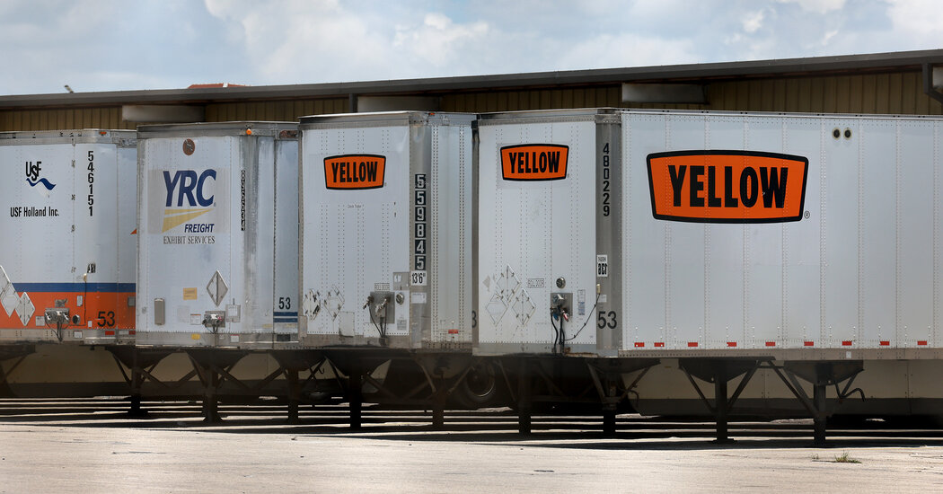 After U.S. Bailout, the Trucking Firm Yellow Is Shutting Down