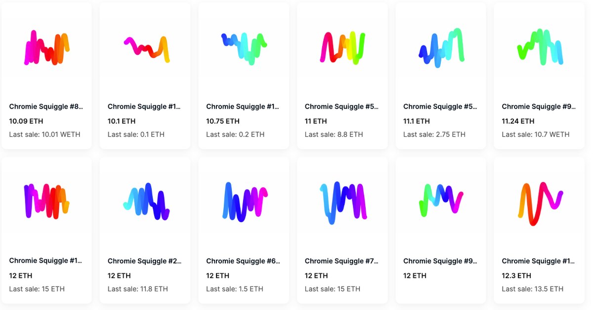 Why Snowfro Decided to Mint Just 81 New Squiggle NFTS and Sell None of Them