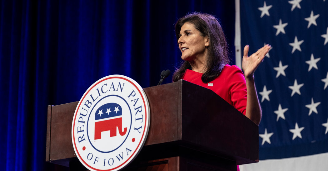 Pro-Haley Group Plans $13 Million Ad Push in Iowa and New Hampshire