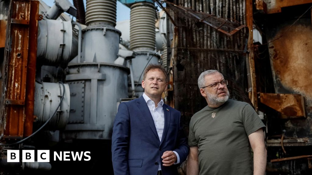Grant Shapps visits Kyiv as UK backs Ukraine nuclear power