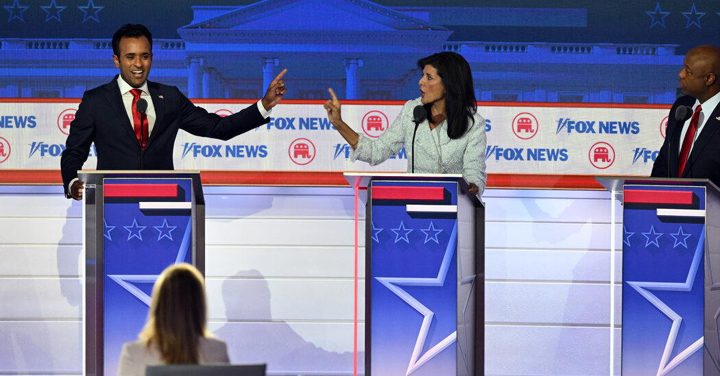 Republicans’ Debate Clashes Highlight Party’s Policy Splits