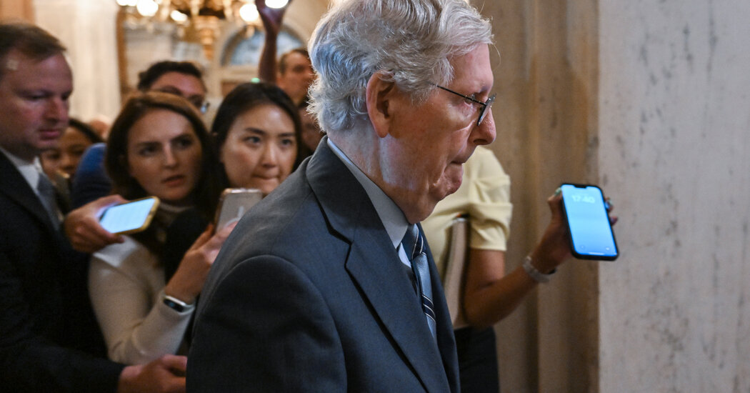 McConnell Freezes Up a Second Time While Addressing Reporters