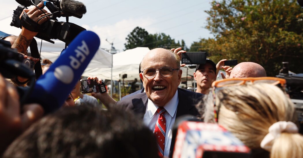 Giuliani Is Liable for Defaming Georgia Election Workers, Judge Says