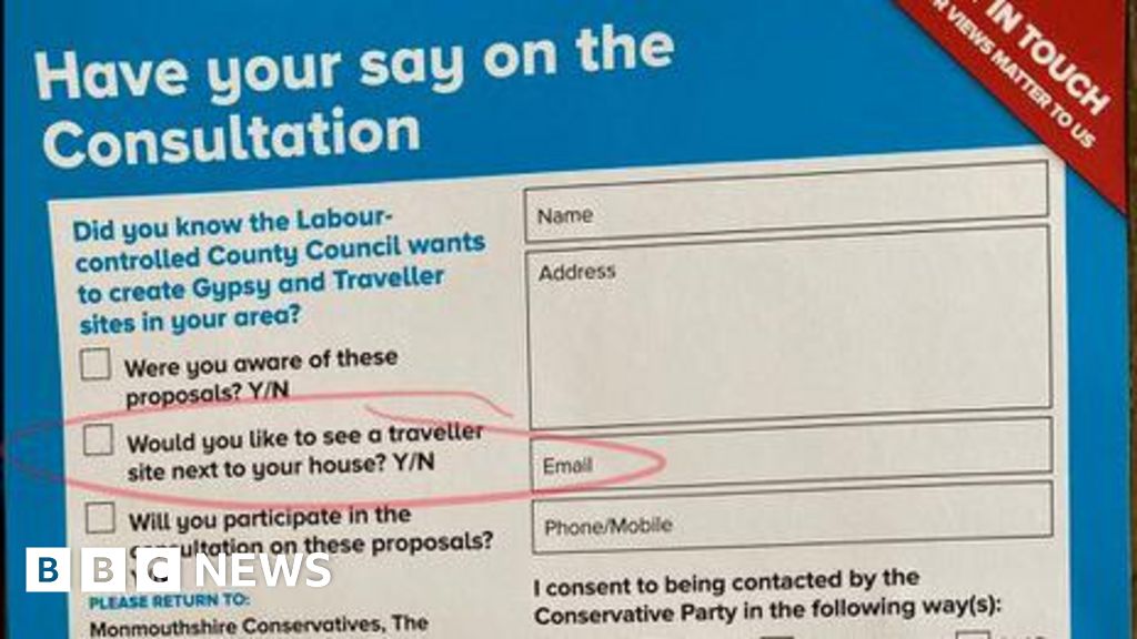 Police review Welsh secretary’s Gypsy and traveller leaflet
