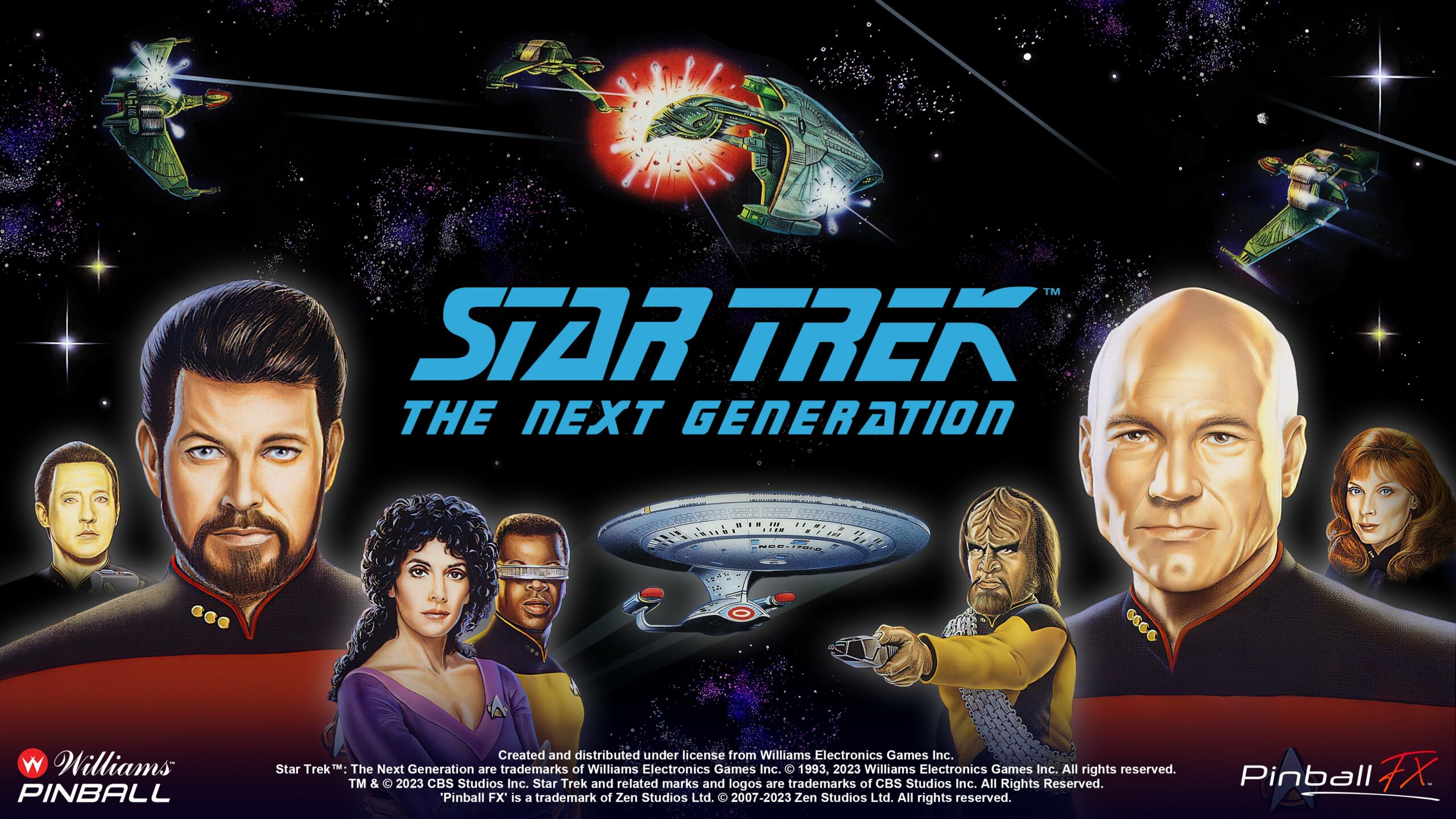 Pinball FX now has has Star Trek: The Next Generation DLC
