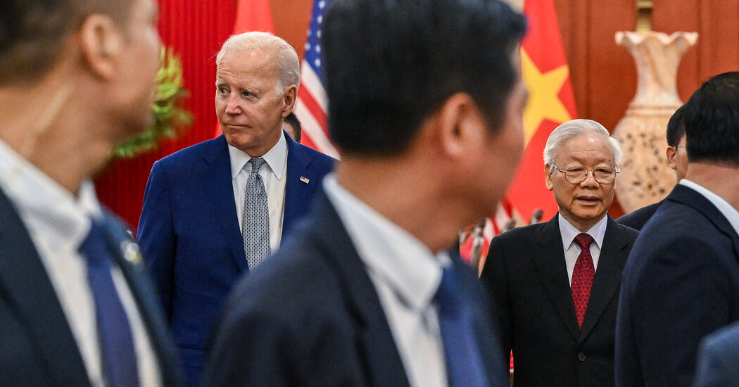 Biden Forges Deeper Ties With Vietnam as China Mounts Ambition