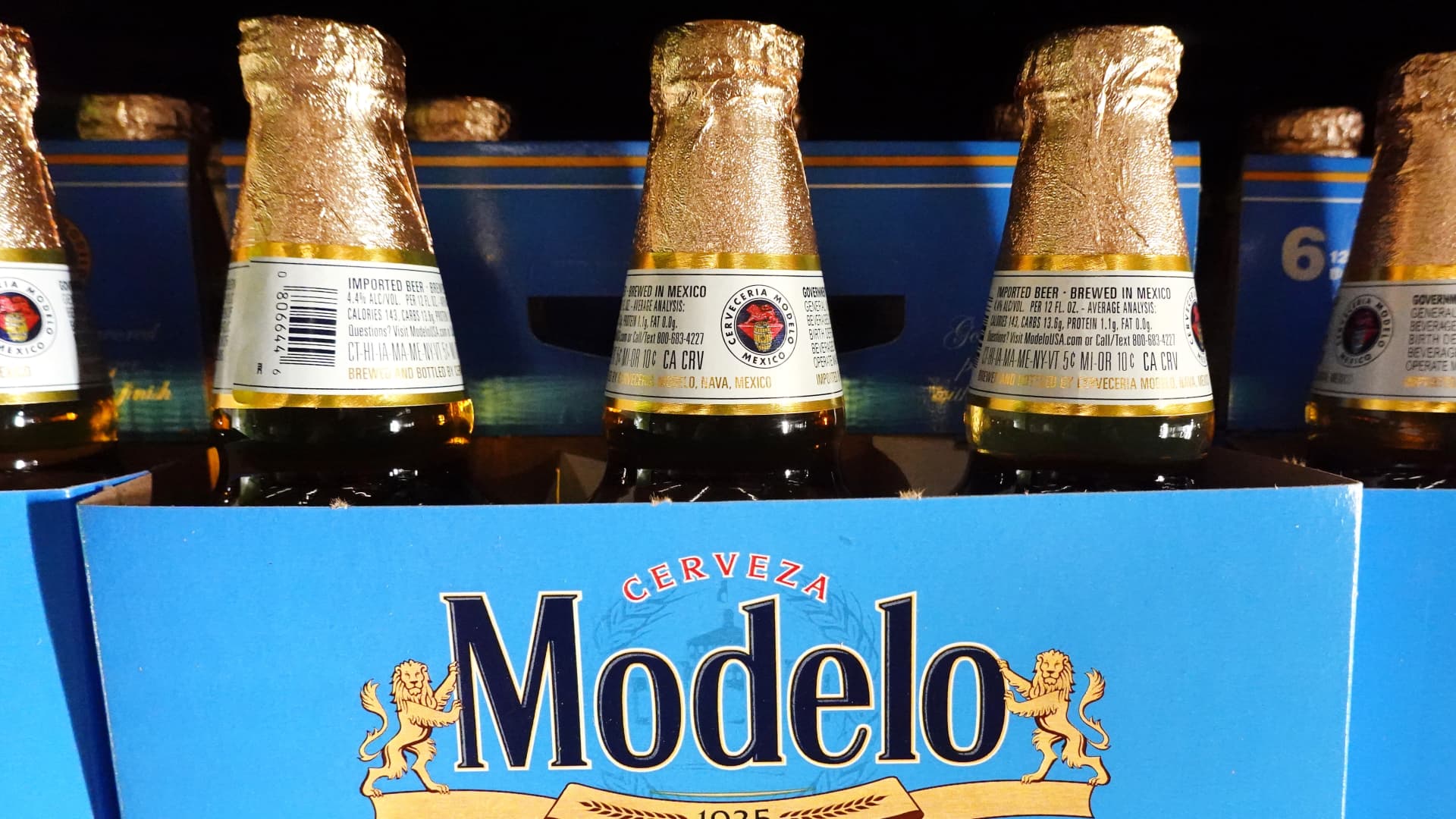 Mexican tequila and beers Don Julio, Modelo boom in the U.S.