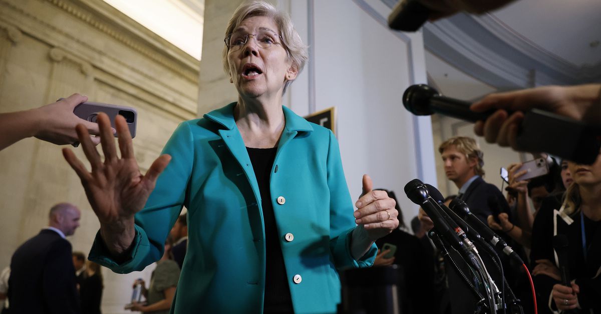 U.S. Sen. Elizabeth Warren Leads Lawmakers to Push Administration on Crypto-Backed Terrorism