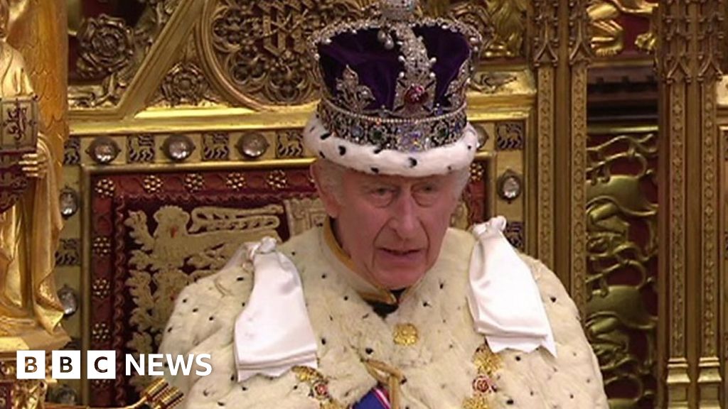 Watch: Charles III opens first King’s Speech