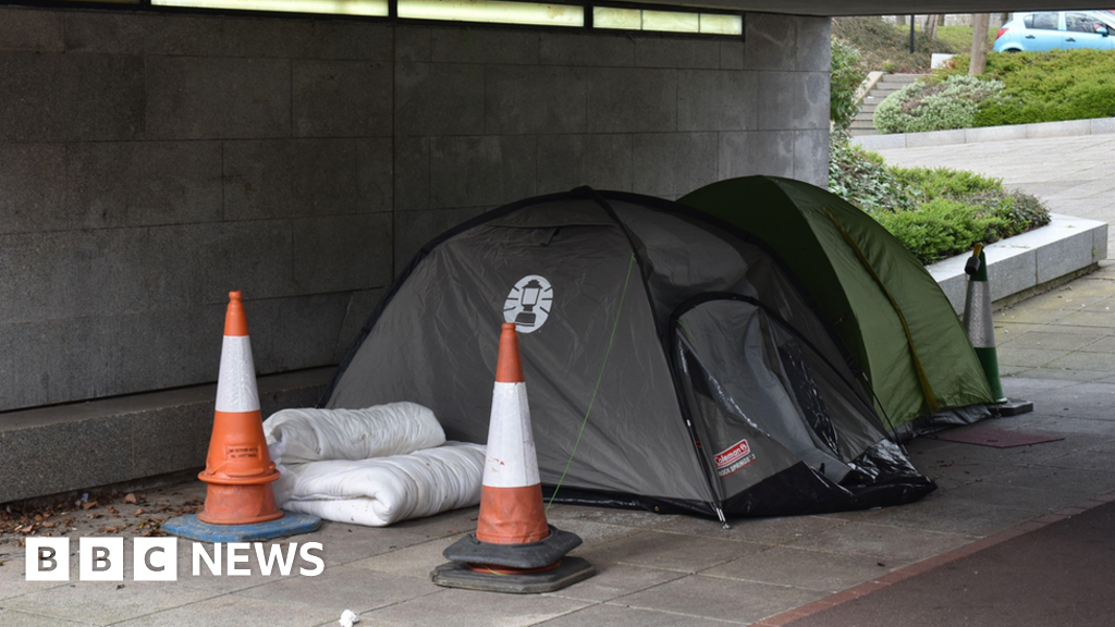 How area once dubbed 'tent city' cut rough sleeping