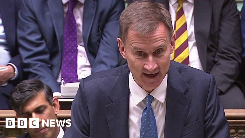 Jeremy Hunt opens Autumn Statement 2023 promising ‘work to be done’