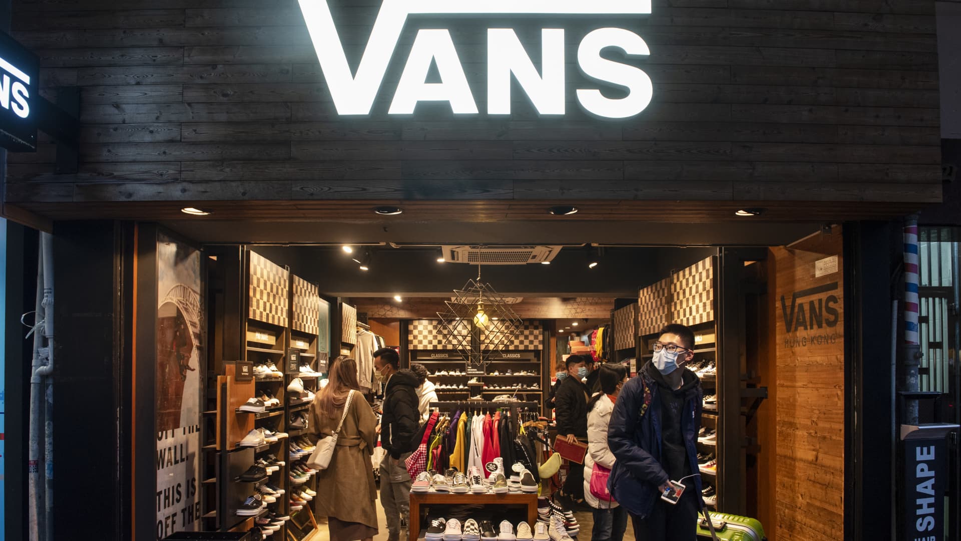 Vans owner VF Corp shares tumble after cyberattack