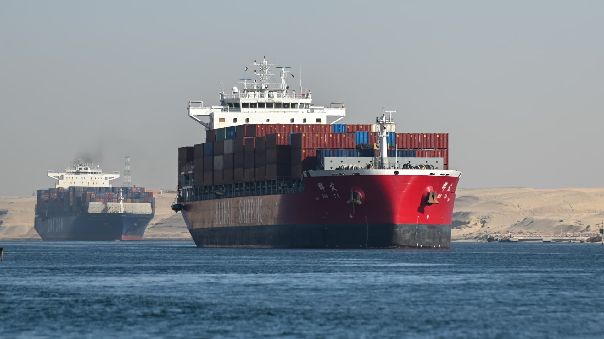 Global shipping rates set to surge as carriers avoid Red Sea