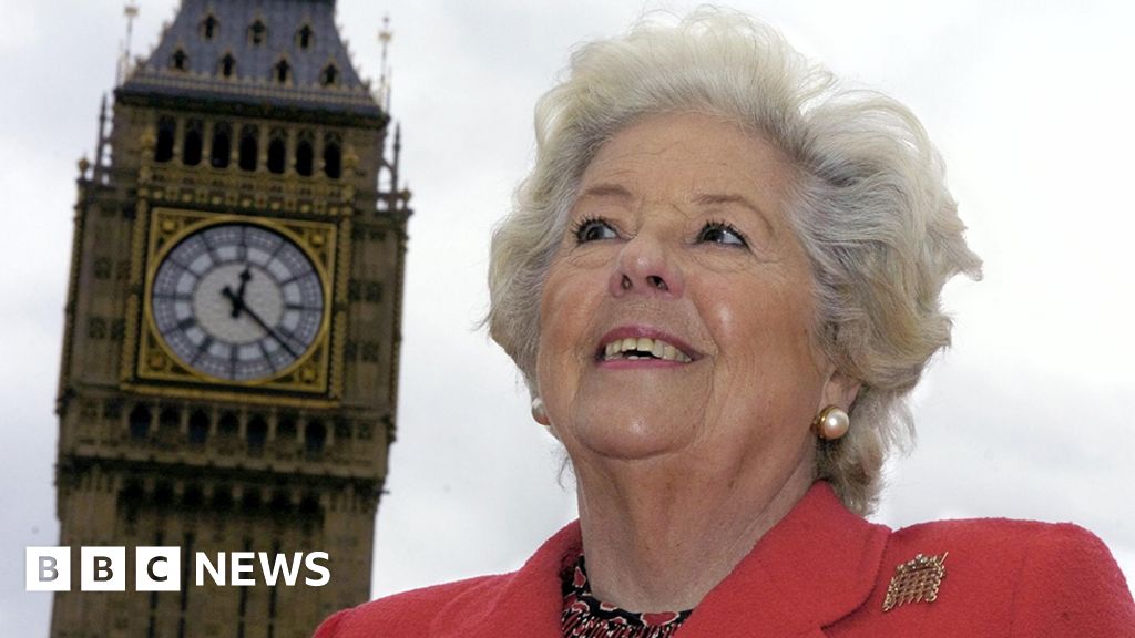 Betty Boothroyd's Columbo DVDs among items auctioned off for charity