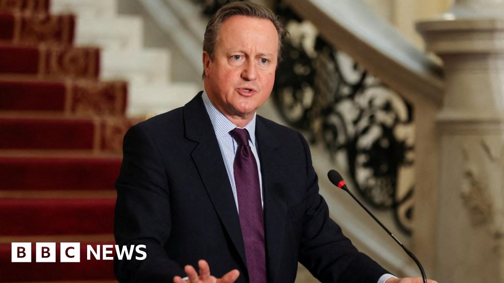 UK considers recognising Palestine state, Lord Cameron says