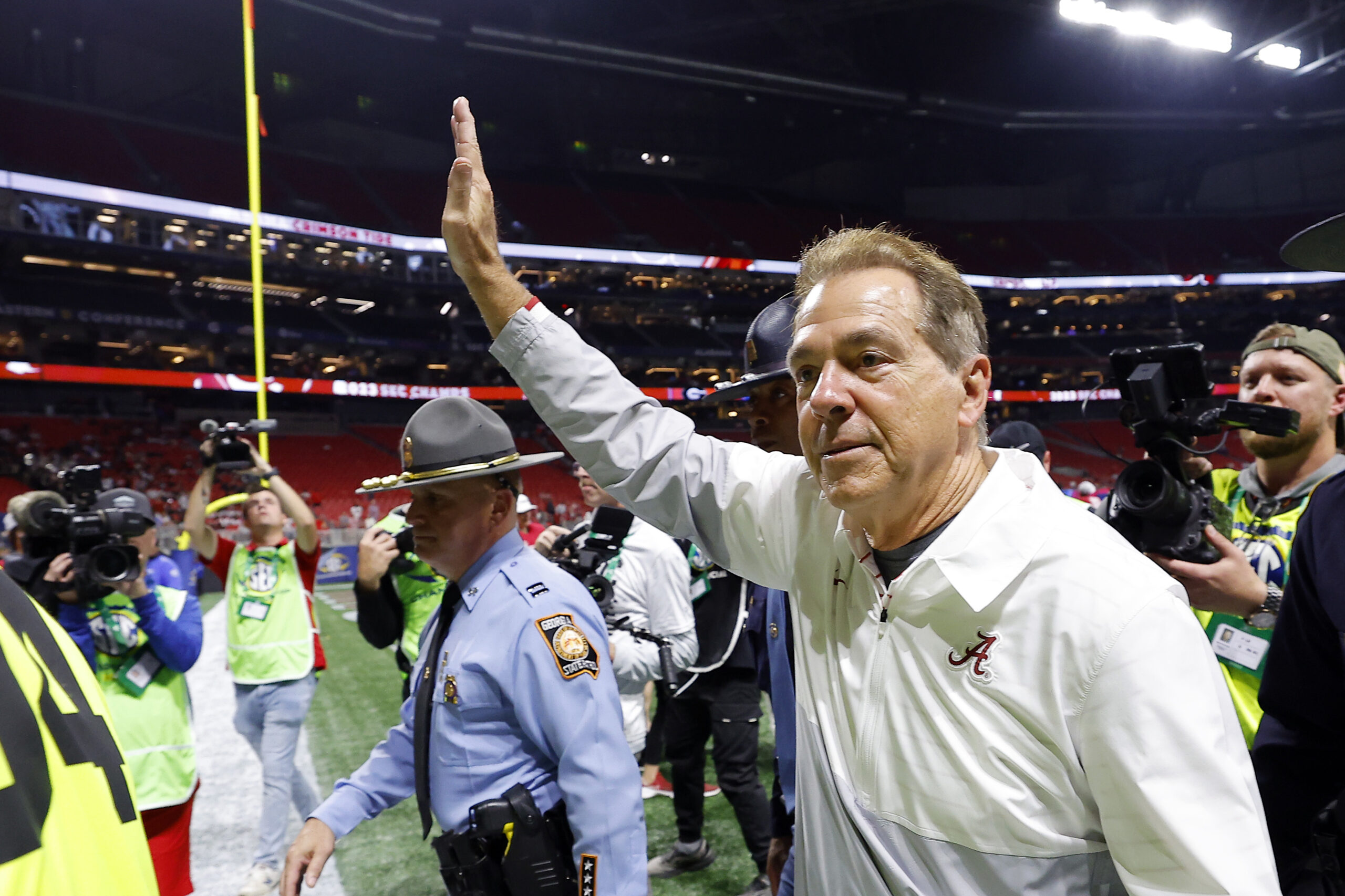 Lawmakers issue farewells for Alabama coach Saban and Patriots coach Belichick