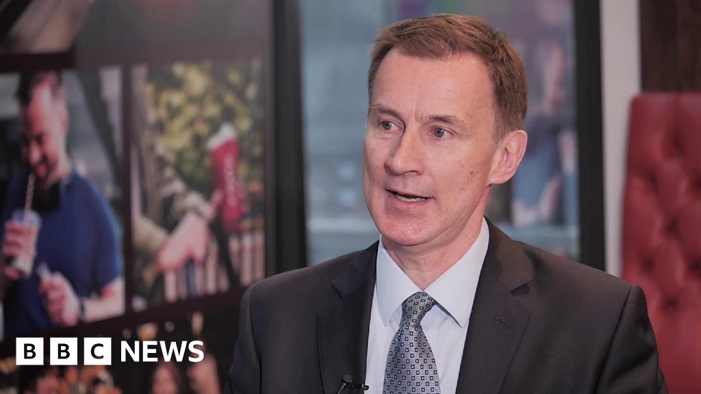 Jeremy Hunt on recession: ‘We expected growth to be weaker’